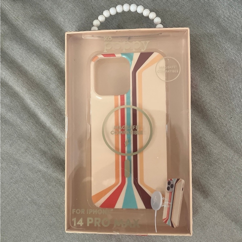 Colorful Stripe MagSafe iPhone 14 Pro Max Case